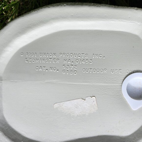 1991 21" Union Products Blowmold Lion Outdoors Garden DON FEATHERSTONE PAIR - Picture 5 of 8